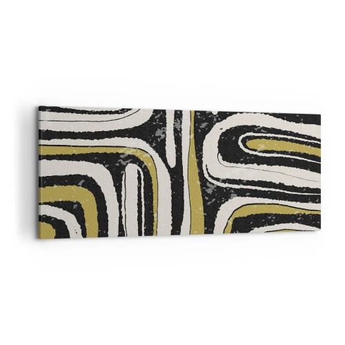 Canvas picture - Compositions: Tracks and Alleys - 120x50 cm