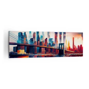 Canvas picture - Fabulous New York - 160x50 cm