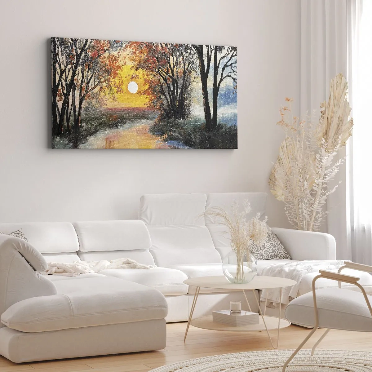 Canvas picture - Autumn Impressions - 160x50 cm