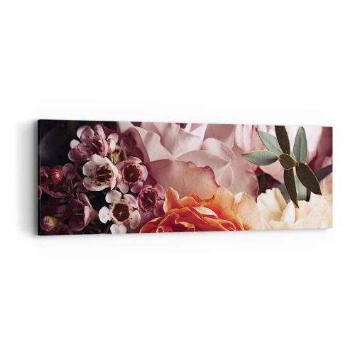 Canvas picture - Wrapped by Beauty - 90x30 cm
