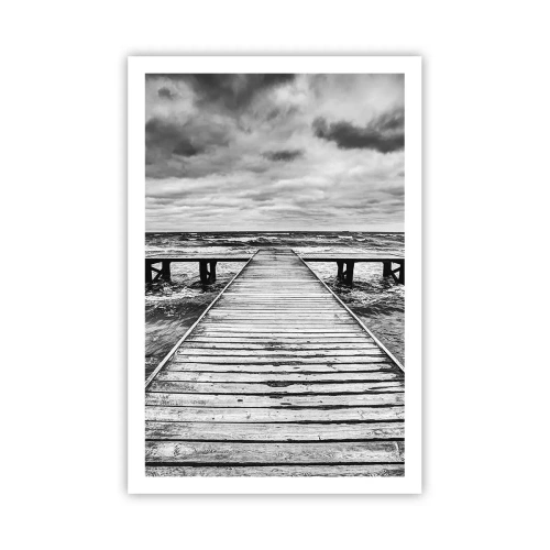 Poster - Waiting for the Wind to Blow away - 61x91 cm