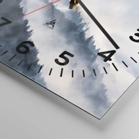 Clock face with numbers