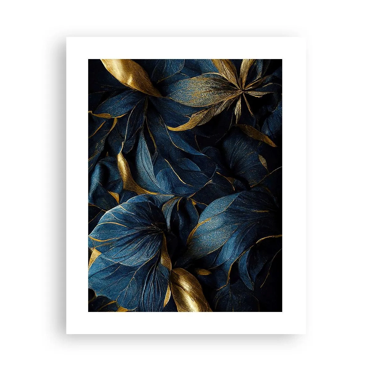 Poster - Lined with Gold - 40x50 cm