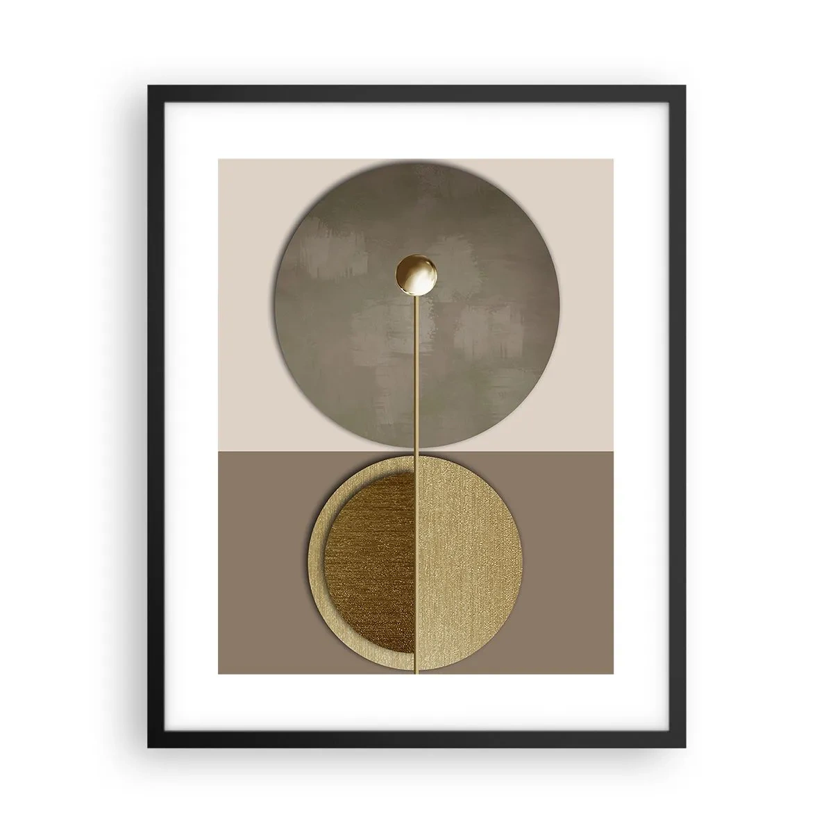 Poster in black frame - Perfect Balance - 40x50 cm