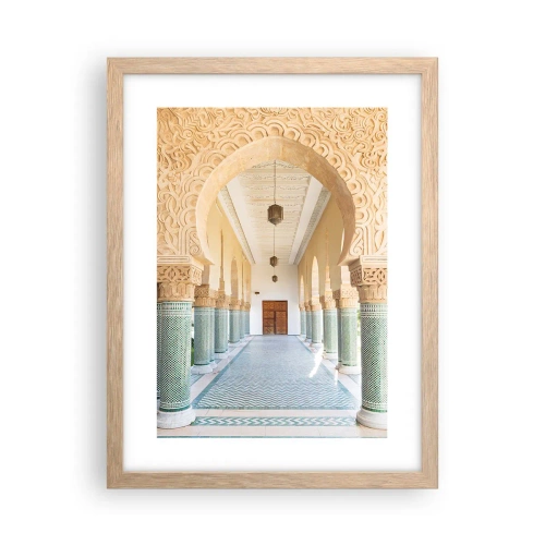 Poster in light oak frame - From Scheherazade's Tale - 30x40 cm