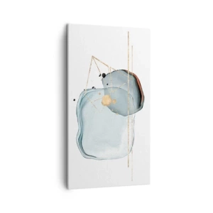 Canvas picture - Study of a Raindrop - 45x80 cm