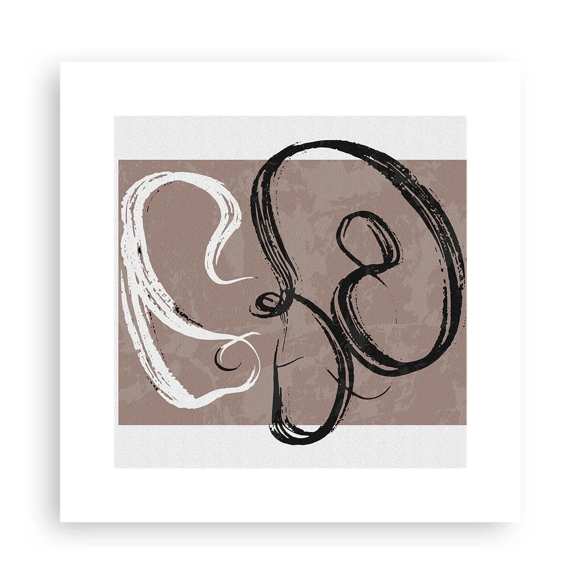 Poster - Composition -In Search of Completeness - 30x30 cm