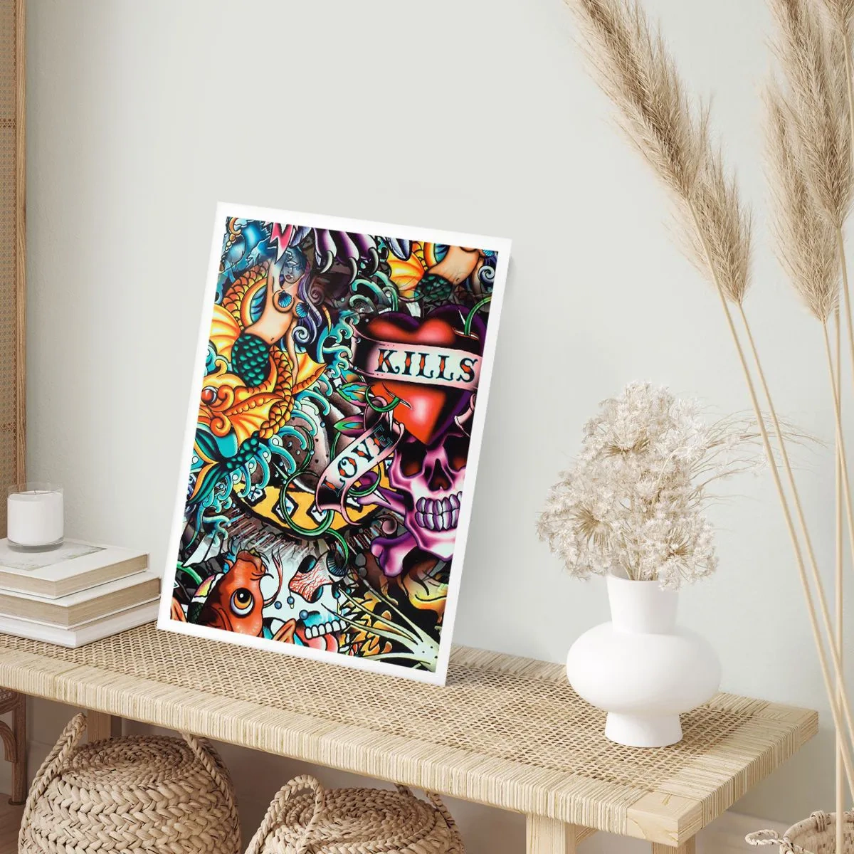 Poster - Dream of a Tattoo Artist - 70x100 cm