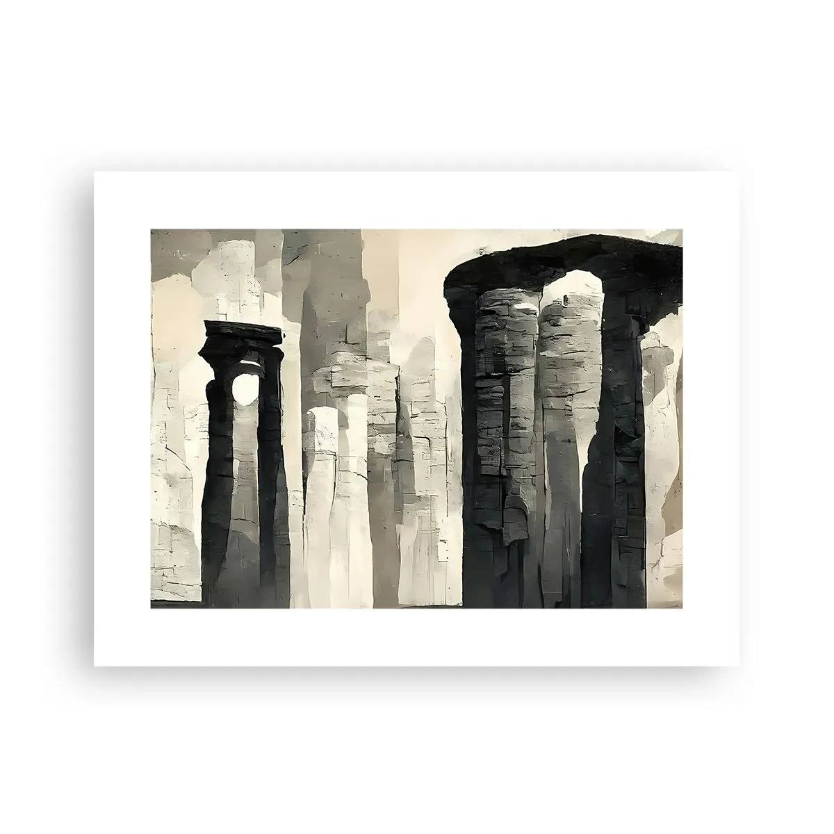 Poster - Majesty of Antiquity - 40x30 cm