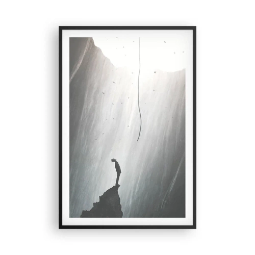 Poster in black frame - There Is Always Some Way Out - 61x91 cm