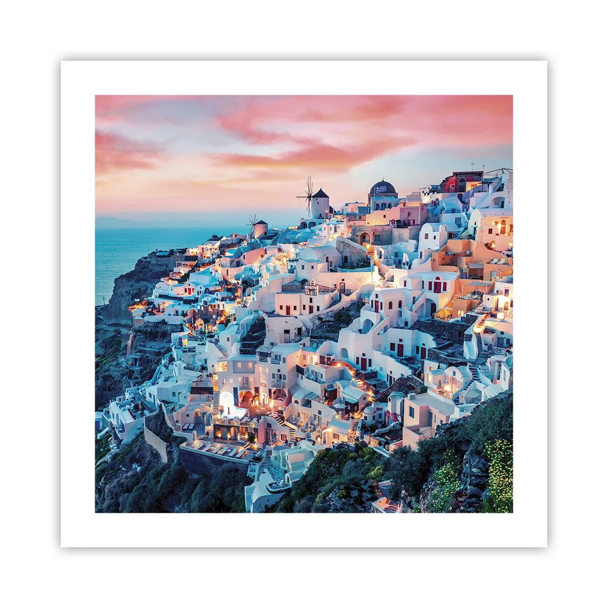 Poster - Your Big Greek Holidays - 50x50 cm
