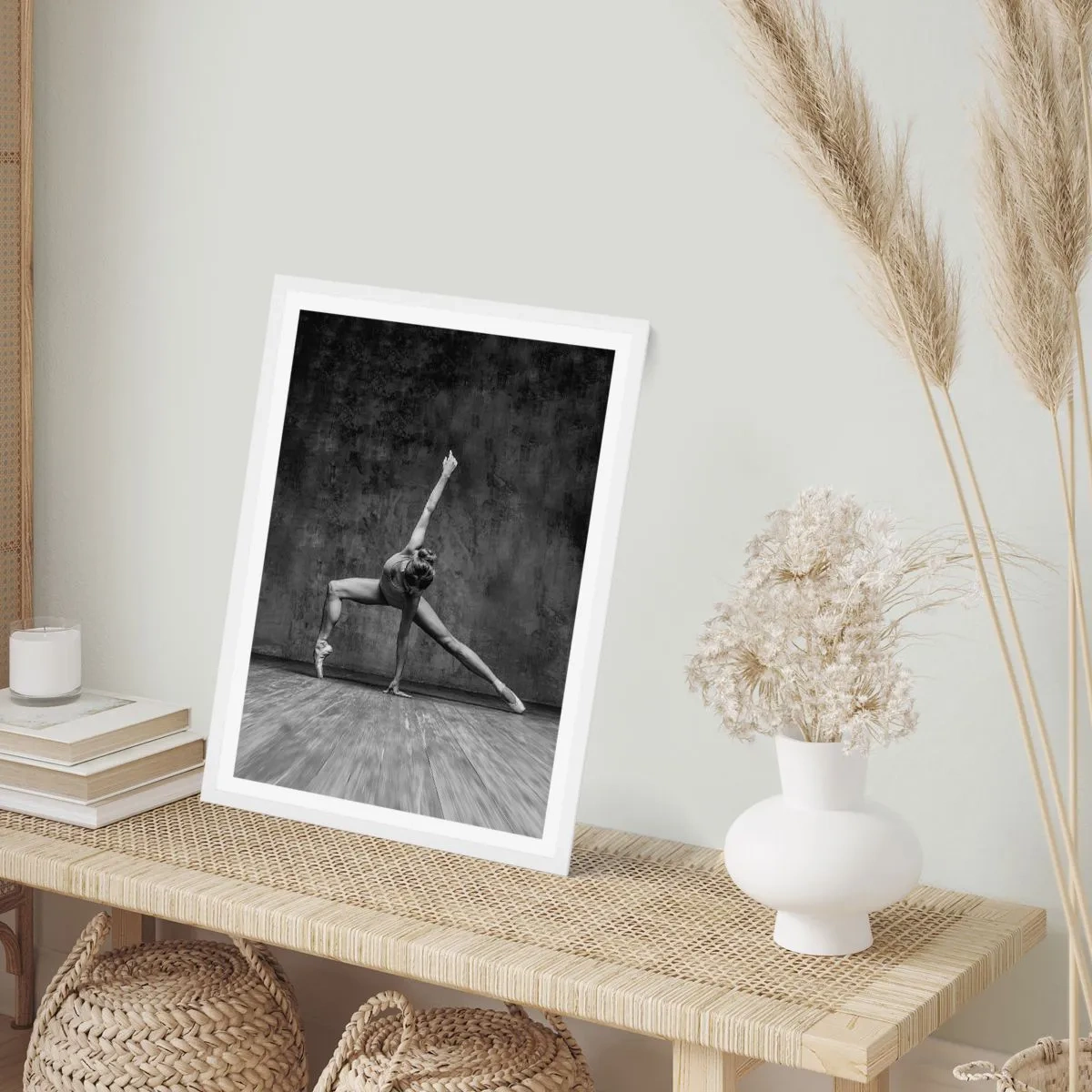 Poster in white frmae - Ideal of Balance - 40x50 cm