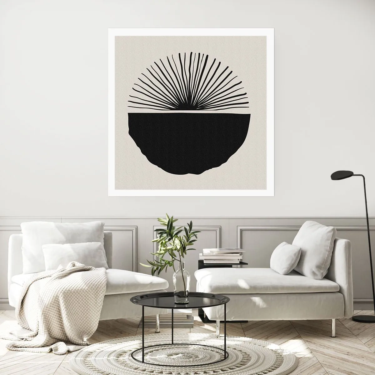 Poster - Fan of Possibilities - 30x30 cm
