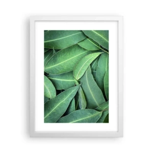 Poster in white frmae - Juicy and Fresh - 30x40 cm