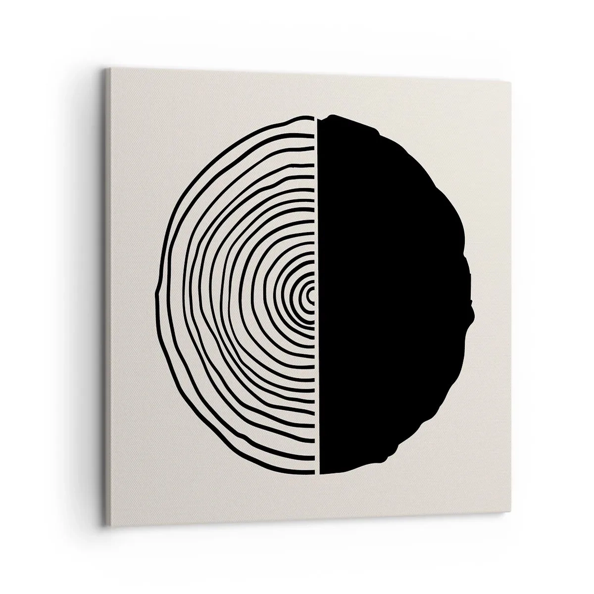 Canvas picture - Half-half - 60x60 cm