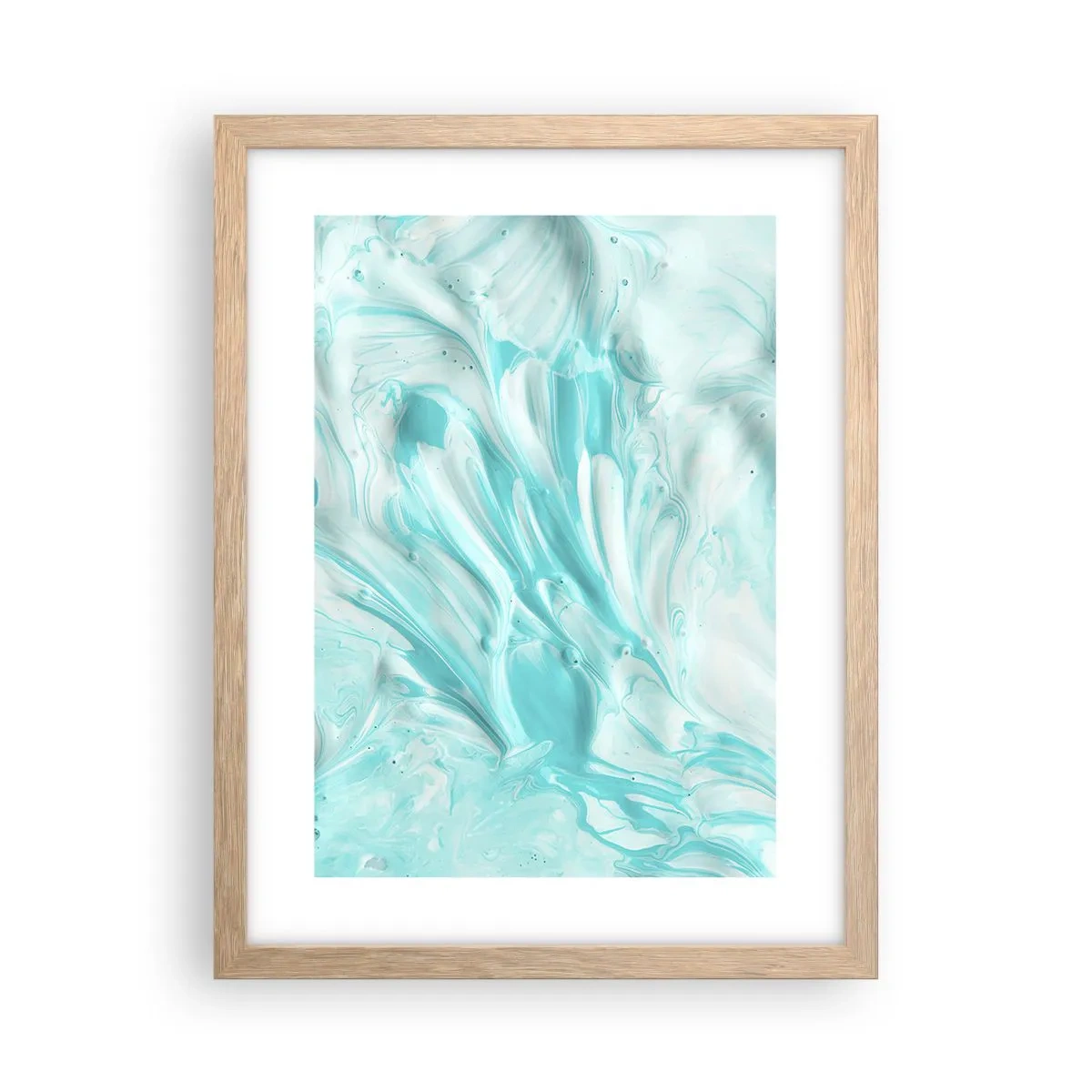 Poster in light oak frame - Together Forever - 30x40 cm