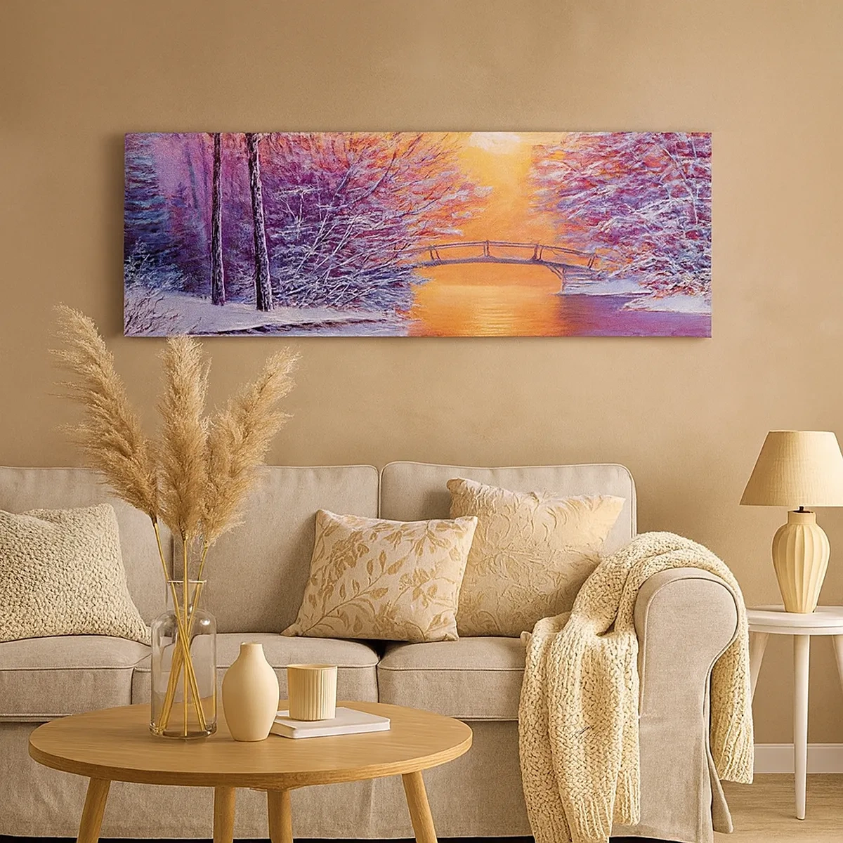 Canvas picture - Let's Meet Here - 30x30 cm