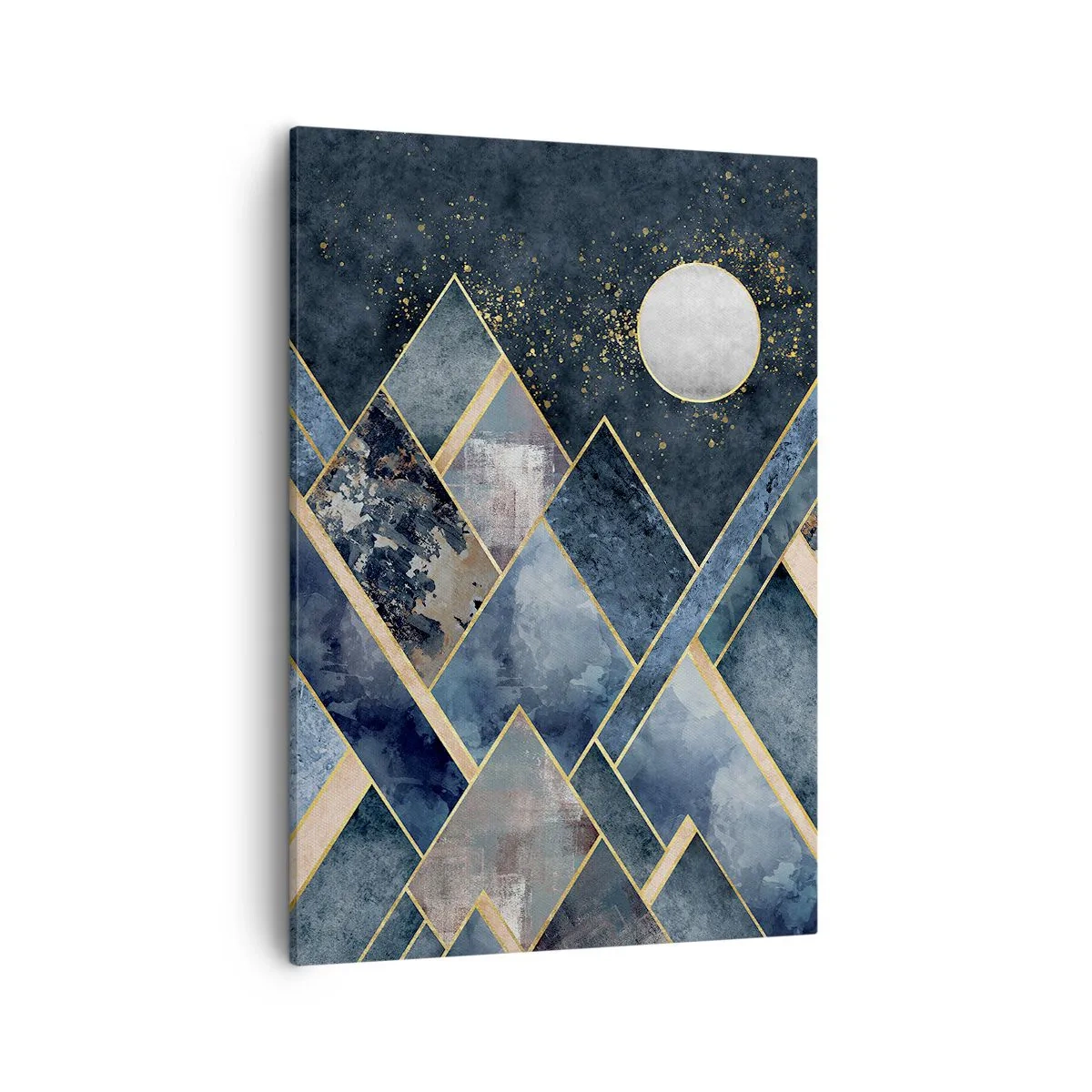 Canvas picture - Geometrical Landscape - 50x70 cm