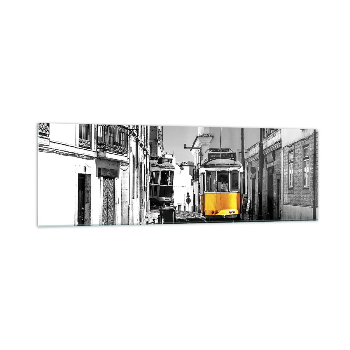 Glass picture - Spirit of Lisbon - 160x50 cm