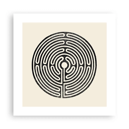 Poster - Mysterious Order - 40x40 cm