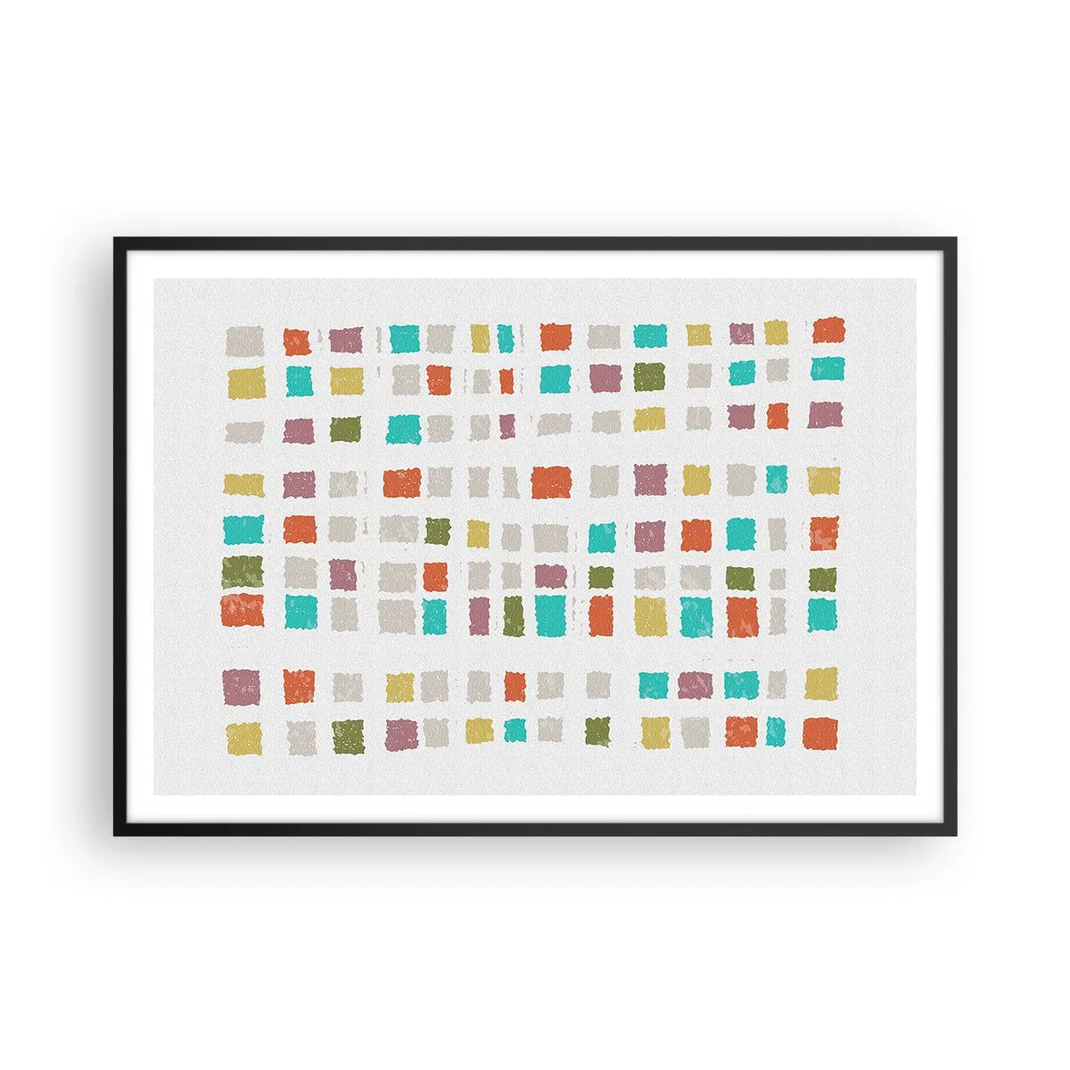 Poster in black frame - Unknown Game - 100x70 cm