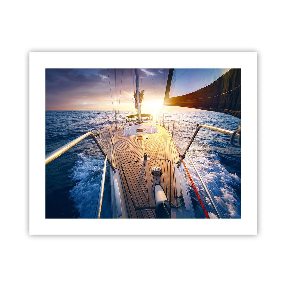 Poster - Running on Waves - 50x40 cm