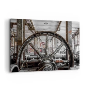 Canvas picture - Secret Life of a Factory - 120x80 cm