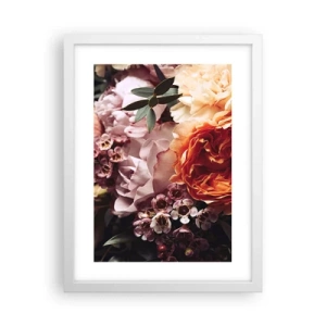 Poster in white frmae - Wrapped by Beauty - 30x40 cm