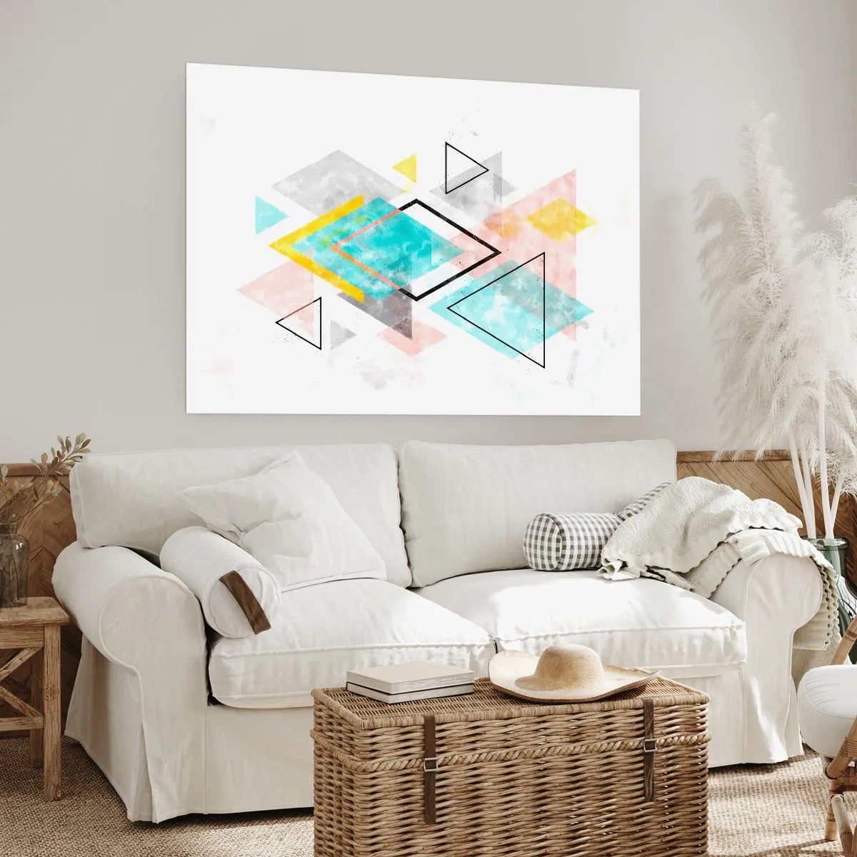 Poster - Geometric Play - 100x70 cm