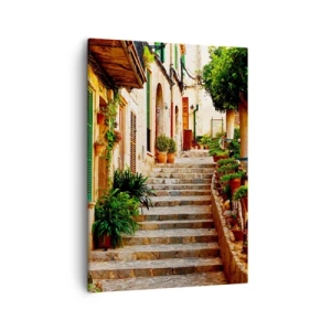 Canvas picture - Charm of Spanish Holidays - 50x70 cm