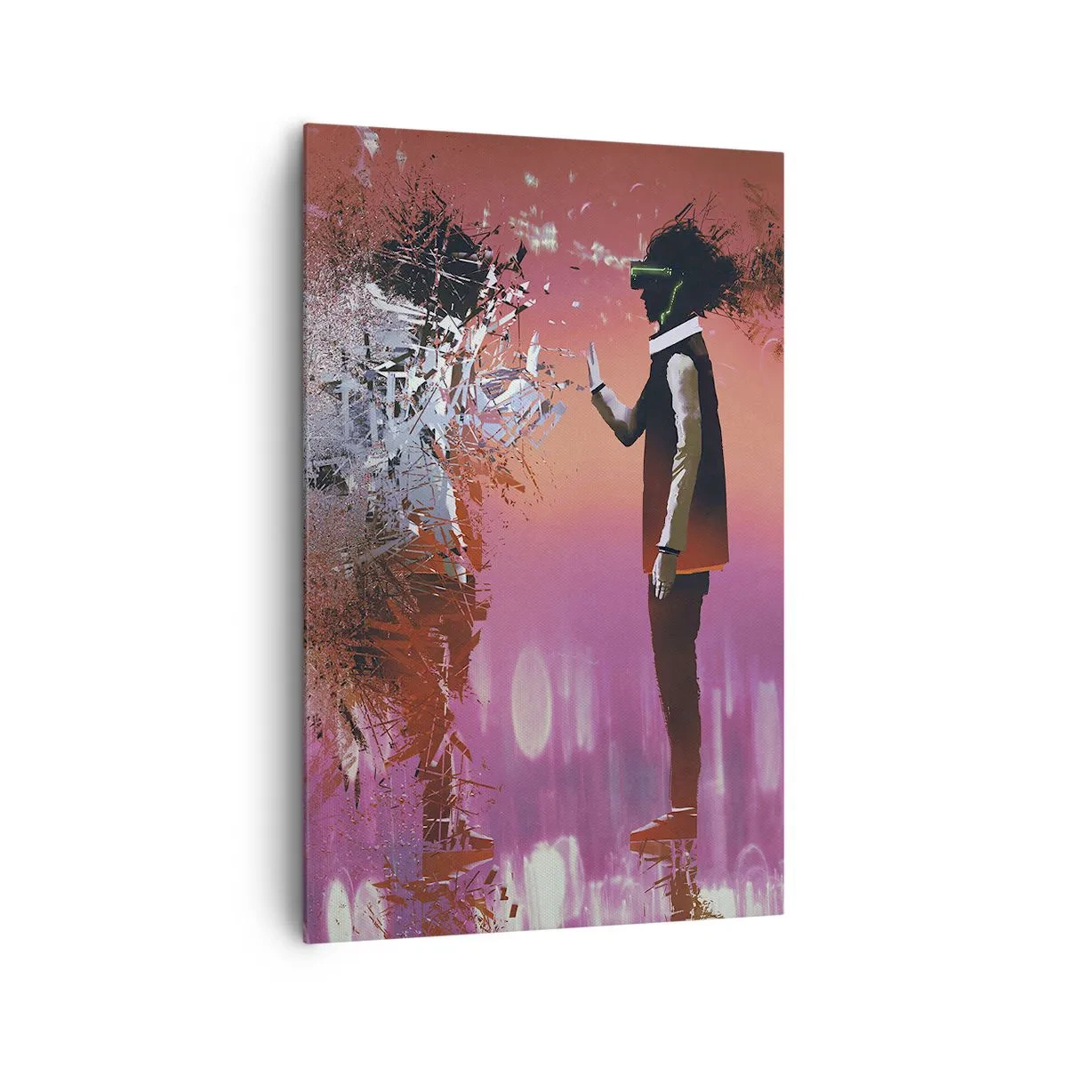 Canvas picture - Can You Look Inside You? - 80x120 cm