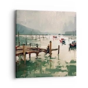 Canvas picture - Coated in Melted Moon - 40x40 cm