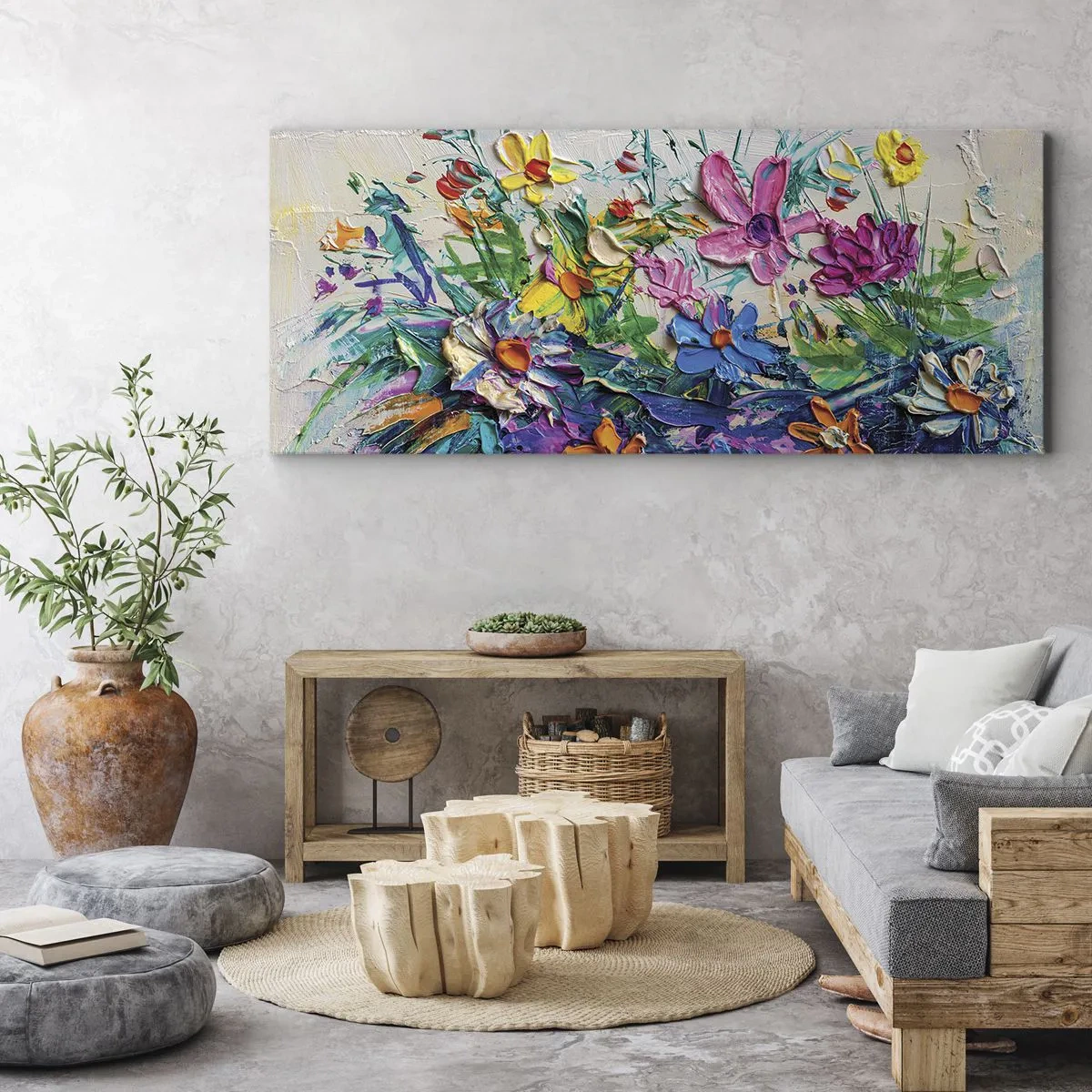 Canvas picture - Not So Still Nature - 100x40 cm