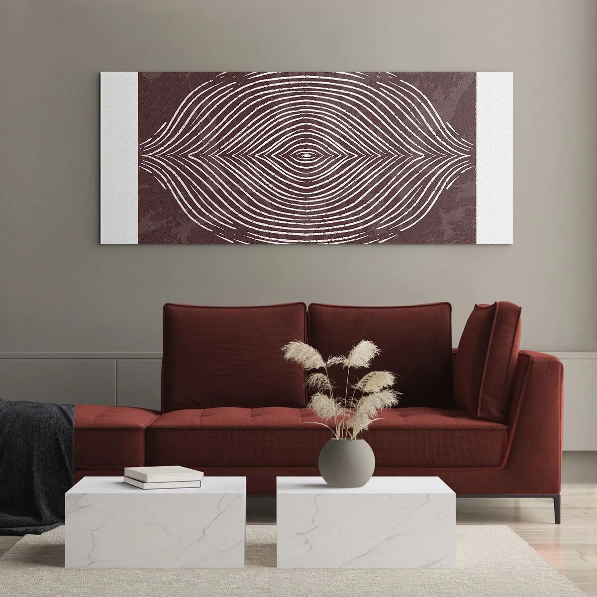 Glass picture - Space Talks - 140x50 cm