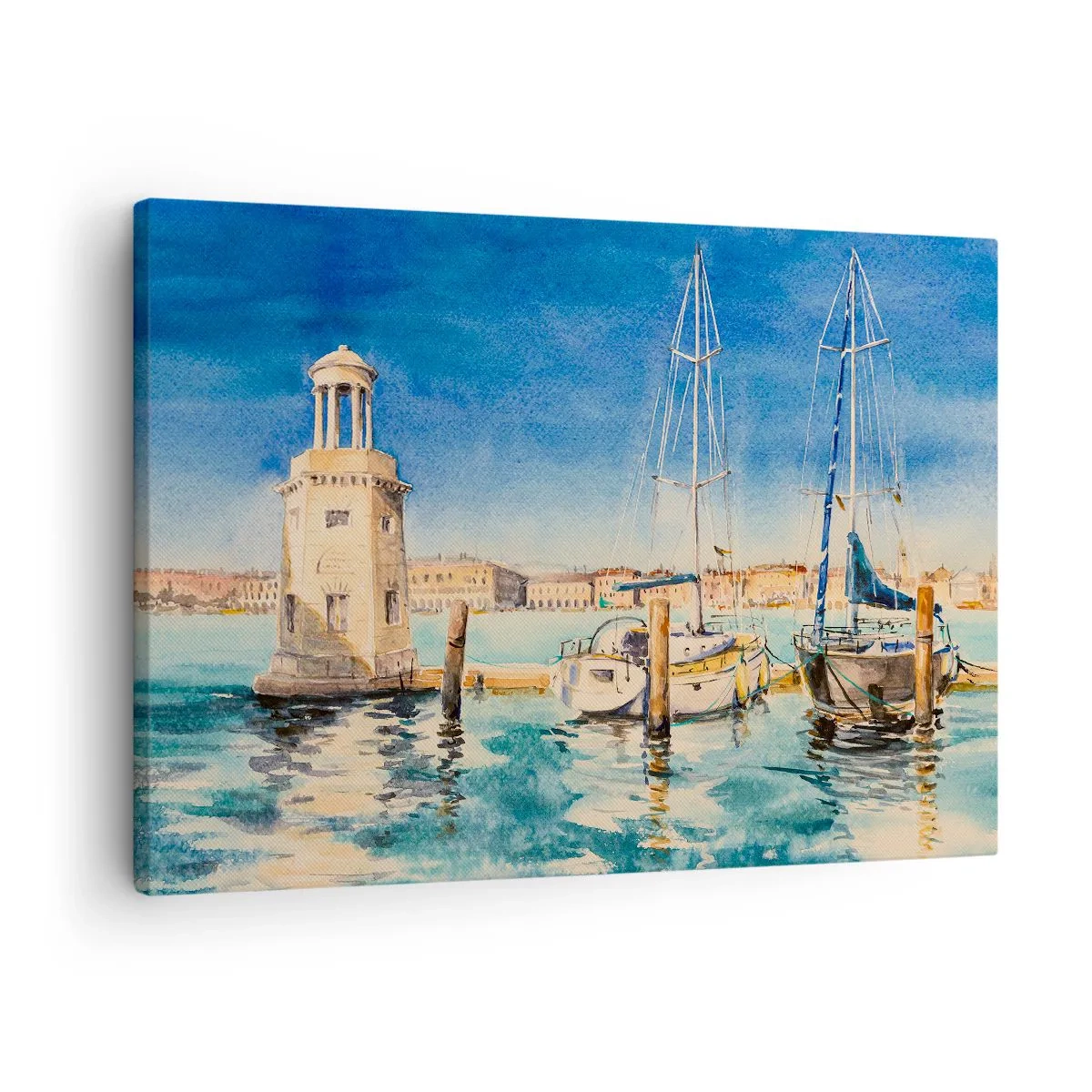 Canvas picture - Sunny Lagoon - 70x50 cm