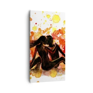 Canvas picture - And There Was Light - 55x100 cm