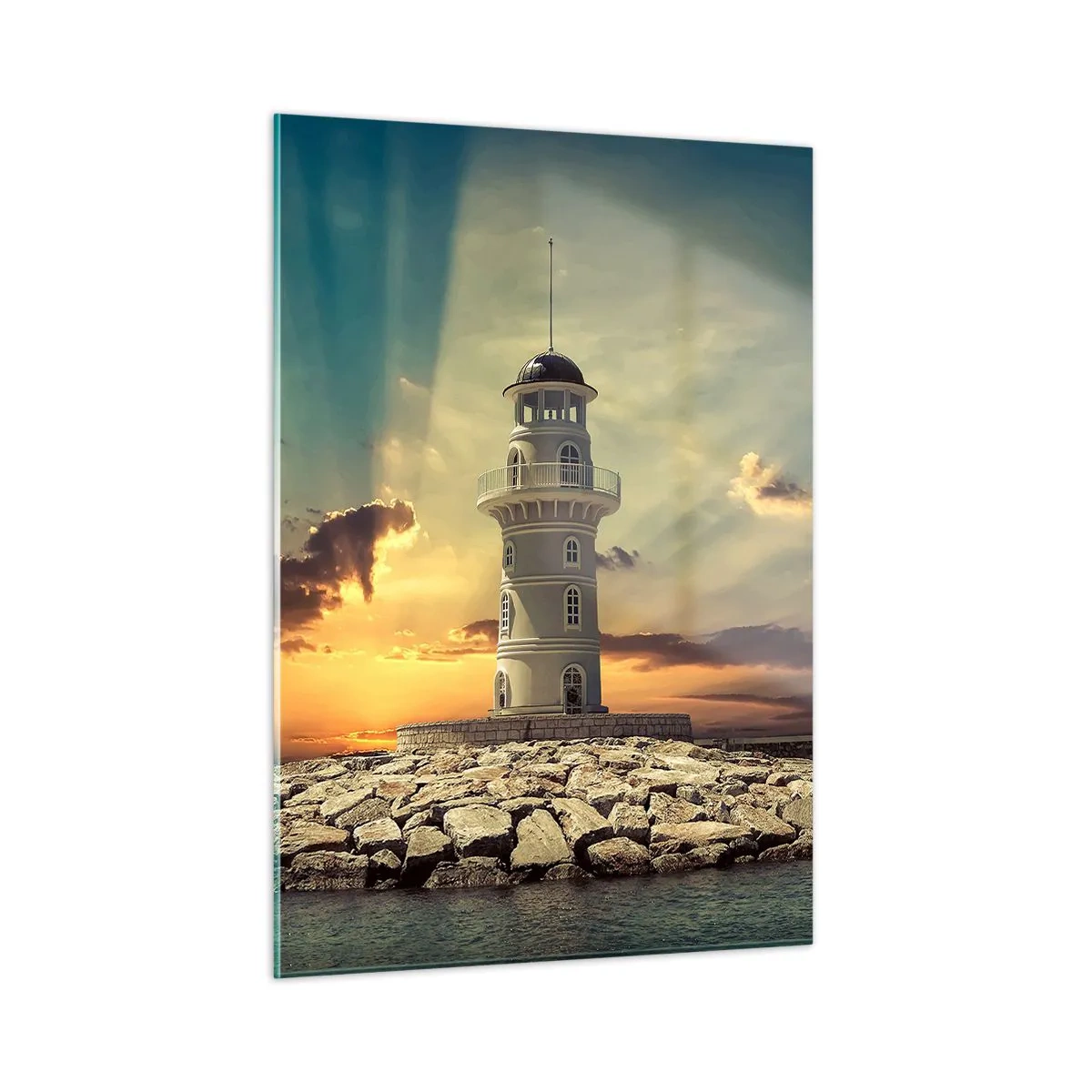 Glass picture - Light, Hope, Beauty - 50x70 cm