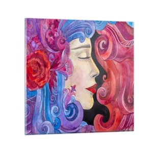 Glass picture - Secession Still Alive - 70x70 cm