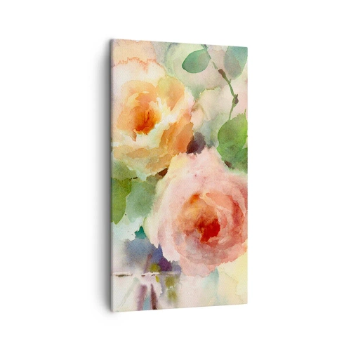 Canvas picture - Delicate Like Watercolour - 45x80 cm