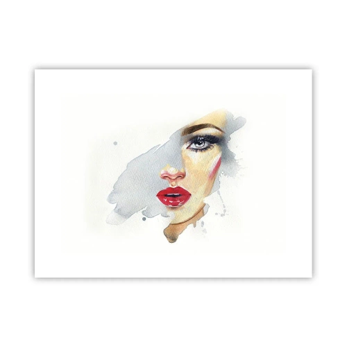 Poster - Reflection in a Waterdrop - 40x30 cm