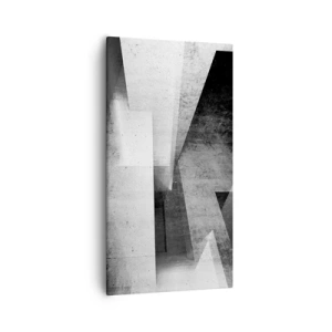 Canvas picture - Structure of Space - 55x100 cm