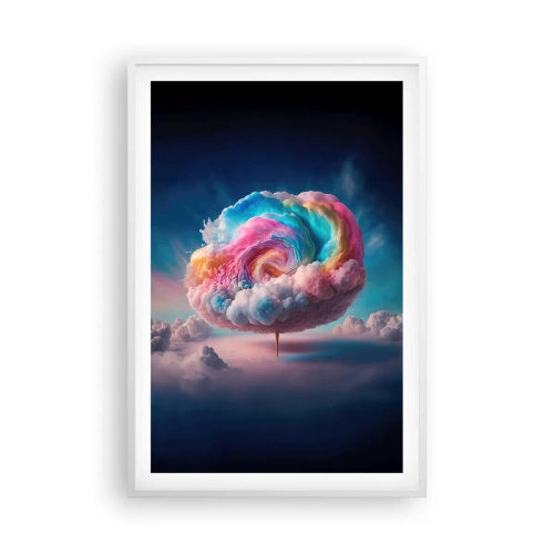 Poster in white frmae - Dream of a Funfair - 61x91 cm