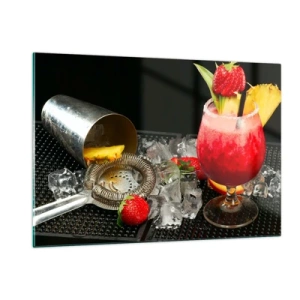 Glass picture - Coctail of Flavours - 120x80 cm