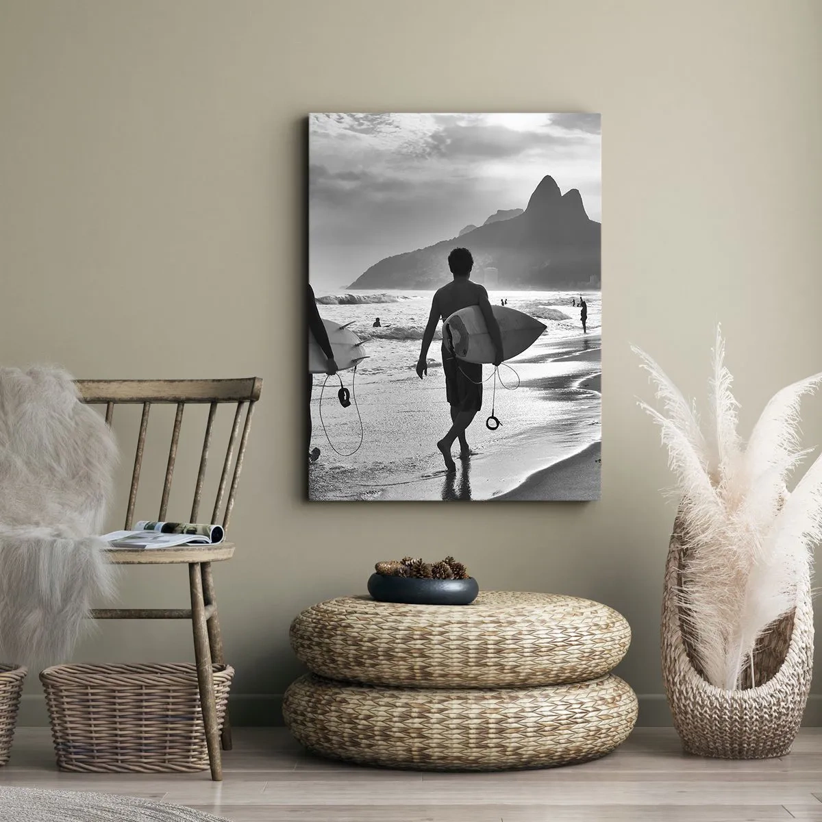 Canvas picture - Samba for One Wave - 70x100 cm