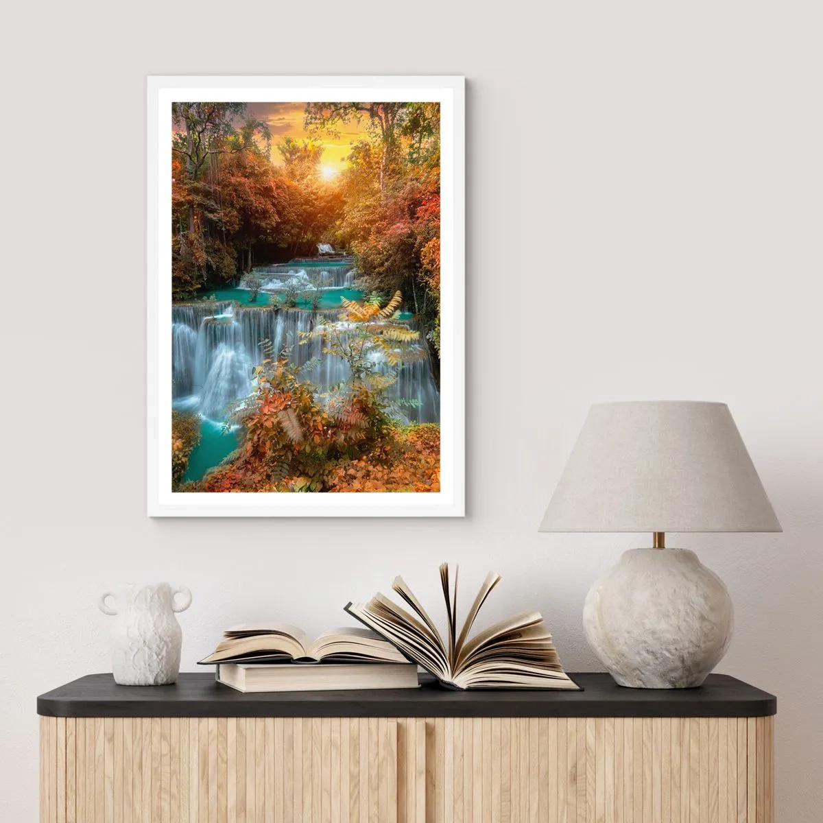 Poster in white frmae - Hidden Forest Treasure - 61x91 cm