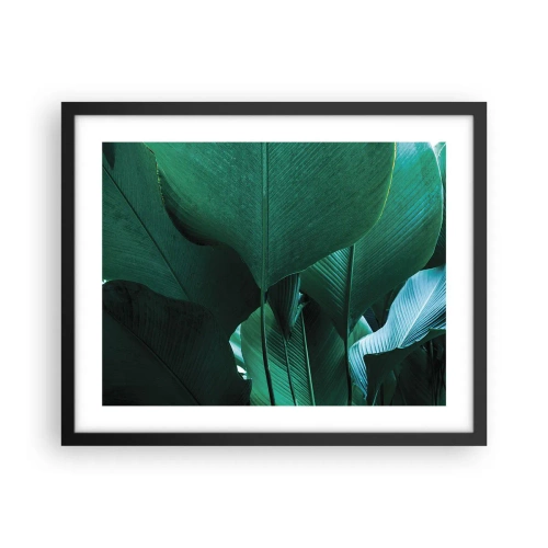 Poster in black frame - Turned towards Light - 50x40 cm