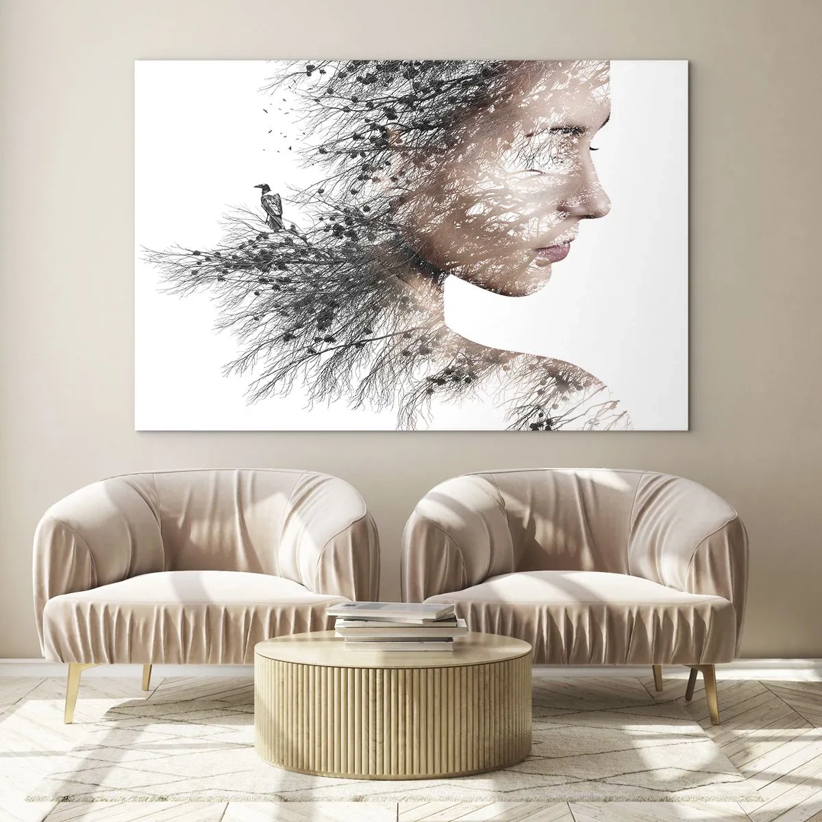 Glass picture - Spirit of a Forest - 120x80 cm