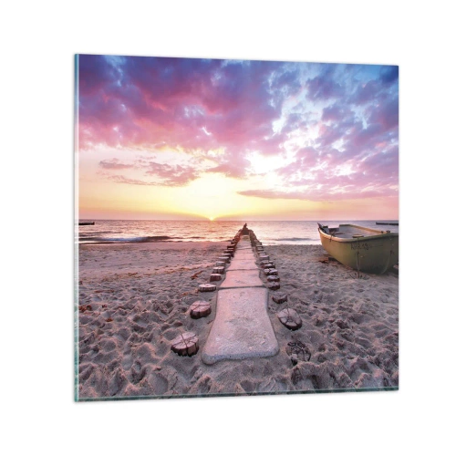 Glass picture - Moments of Profound Experience - 50x50 cm