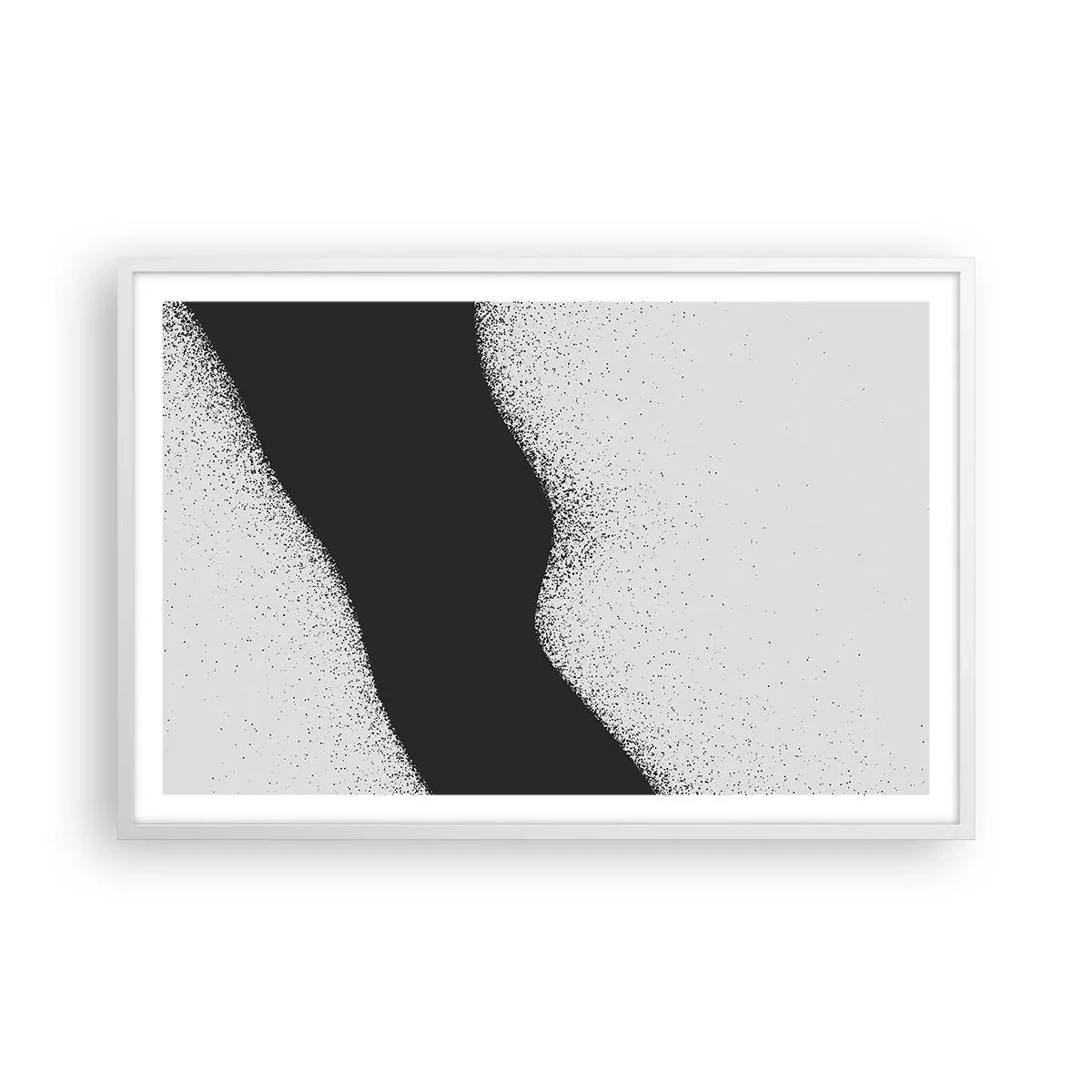 Poster in white frmae - Fluid Balance - 91x61 cm