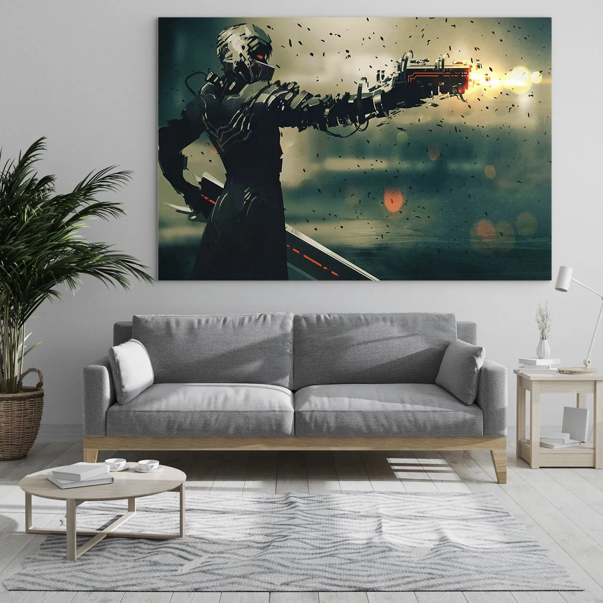 Glass picture - Lethal Weapon- Your Own Terminator - 120x80 cm